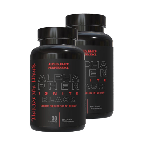 Alpha Phen Ignite Black Thermogenic -Twin Pack