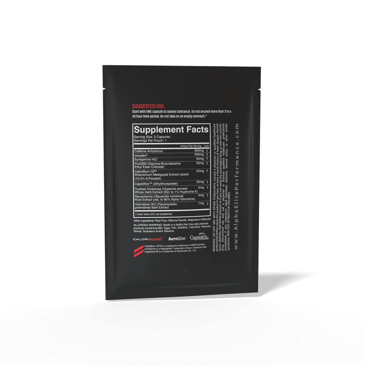 Alpha Phen Ignite Black - Thermogenic (Sample Pack)